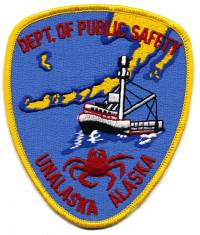 Unalaska Dept of Public Safety (Alaska)
Thanks to BensPatchCollection.com for this scan.
Keywords: department dps fire police