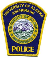 University of Alaska Anchorage Police
Thanks to BensPatchCollection.com for this scan.
