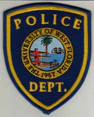 University of West Florida Police
Thanks to BlueLineDesigns.net for this scan.
Keywords: the