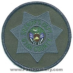 Utah County Sheriff's Department (Utah)
Thanks to Alans-Stuff.com for this scan.
Keywords: sheriffs dept.
