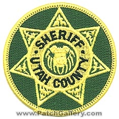 Utah County Sheriff's Department (Utah)
Thanks to Alans-Stuff.com for this scan.
Keywords: sheriffs dept.