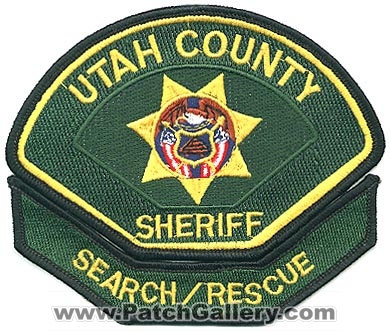 Utah County Sheriff's Department Search and Rescue (Utah)
Thanks to Alans-Stuff.com for this scan.
Keywords: sheriffs dept.