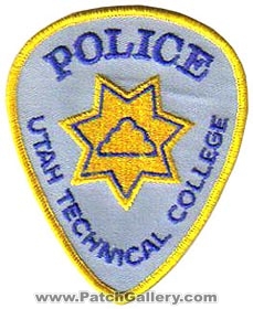 Utah Technical College Police Department (Utah)
Thanks to Alans-Stuff.com for this scan.
Keywords: dept.