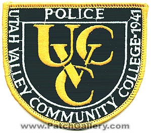 Utah Valley Community College Police Department (Utah)
Thanks to Alans-Stuff.com for this scan.
Keywords: dept. uvcc