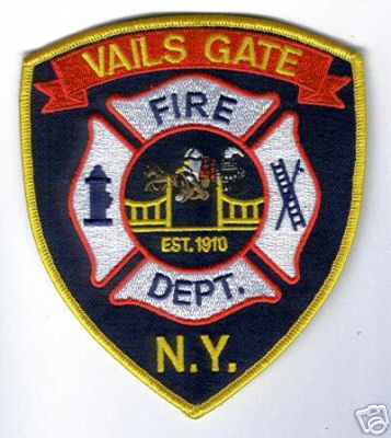 Vails Gate Fire Dept
Thanks to Mark Stampfl for this scan.
Keywords: new york department