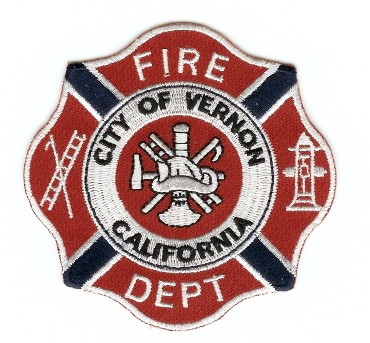 Vernon Fire Dept
Thanks to PaulsFirePatches.com for this scan.
Keywords: california department city of