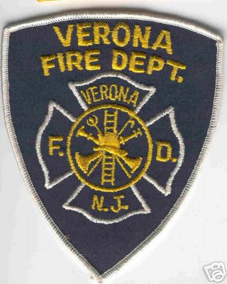 Verona Fire Dept
Thanks to Brent Kimberland for this scan.
Keywords: new jersey department f.d. fd