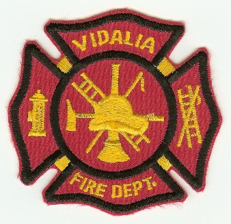 Vidalia Fire Dept
Thanks to PaulsFirePatches.com for this scan.
Keywords: georgia department