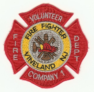 Vineland Volunteer Fire Dept Company 1
Thanks to PaulsFirePatches.com for this scan.
Keywords: new jersey department fighter