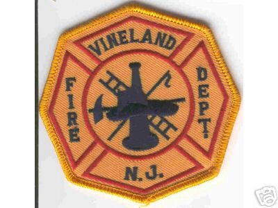 Vineland Fire Dept
Thanks to Brent Kimberland for this scan.
Keywords: new jersey department