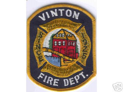 Vinton Fire Dept
Thanks to Brent Kimberland for this scan.
Keywords: louisiana department