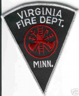 Virginia Fire Dept
Thanks to Brent Kimberland for this scan.
Keywords: minnesota department