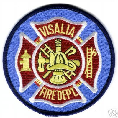 Visalia Fire Dept
Thanks to Mark Stampfl for this scan.
Keywords: california department