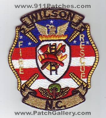 Wilson Fire Rescue Department (North Carolina)
Thanks to Dave Slade for this scan.
Keywords: n.c. dept.