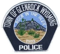 Glenrock Police (Wyoming)
Thanks to BensPatchCollection.com for this scan.
Keywords: town of