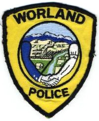 Worland Police (Wyoming)
Thanks to BensPatchCollection.com for this scan.

