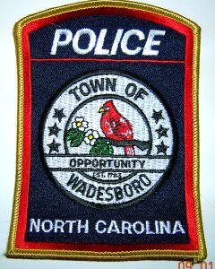 Wadesboro Police
Thanks to Chris Rhew for this picture.
Keywords: north carolina town of