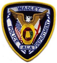 Wadley Police Department (Alabama)
Thanks to BensPatchCollection.com for this scan.
