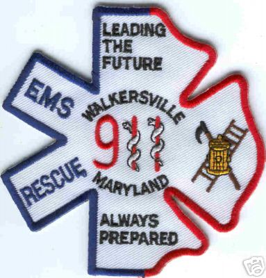 Walkersville EMS Rescue
Thanks to Brent Kimberland for this scan.
Keywords: maryland fire