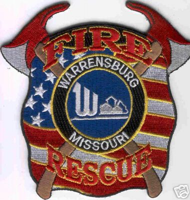 Warrensburg Fire Rescue
Thanks to Brent Kimberland for this scan.
Keywords: missouri