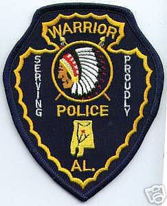 Warrior Police (Alabama)
Thanks to apdsgt for this scan.
