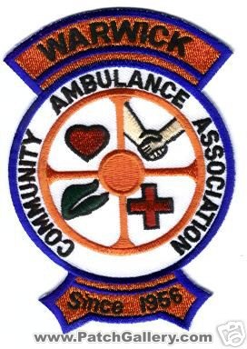 Warwick Community Ambulance Association (Pennsylvania)
Thanks to Mark Stampfl for this scan.
Keywords: ems