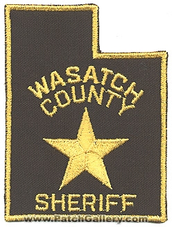 Wasatch County Sheriff's Department (Utah)
Thanks to Alans-Stuff.com for this scan.
Keywords: sheriffs dept.