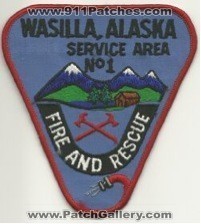 Wasilla Fire and Rescue (Alaska)
Thanks to Mark Hetzel Sr. for this scan.
Keywords: service area number no. #1