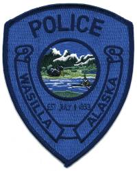 Wasilla Police (Alaska)
Thanks to BensPatchCollection.com for this scan.
