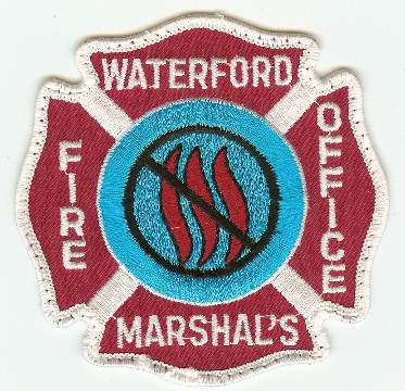 Waterford Fire Marshal's Office
Thanks to PaulsFirePatches.com for this scan.
Keywords: connecticut marshal