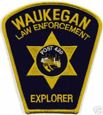 Waukegan Police Law Enforcement Explorer Post 420 (Illinois)
Thanks to Jason Bragg for this scan.
