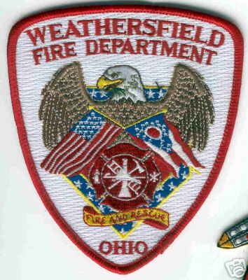Weathersfield Fire Department
Thanks to Brent Kimberland for this scan.
Keywords: ohio