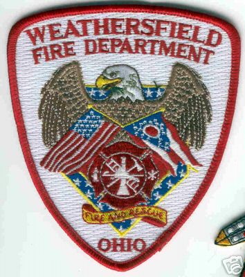 Weathersfield Fire Department
Thanks to Brent Kimberland for this scan.
Keywords: ohio