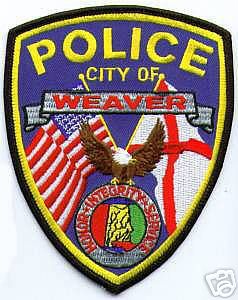 Weaver Police (Alabama)
Thanks to apdsgt for this scan.
Keywords: city of