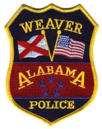 Weaver Police (Alabama)
Thanks to BensPatchCollection.com for this scan.
