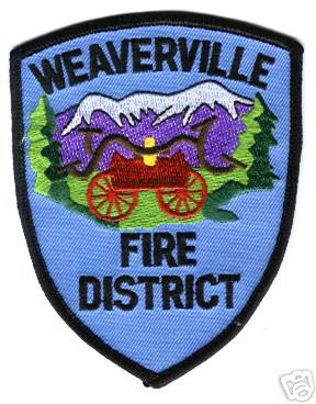 Weaverville Fire District
Thanks to Mark Stampfl for this scan.
Keywords: california