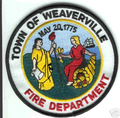 Weaverville Fire Department
Thanks to Brent Kimberland for this scan.
Keywords: north carolina town of