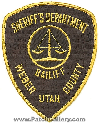 Weber County Sheriff's Department Bailiff (Utah)
Thanks to Alans-Stuff.com for this scan.
Keywords: sheriffs dept.