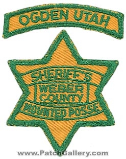Weber County Sheriff's Department Mounted Posse Ogden (Utah)
Thanks to Alans-Stuff.com for this scan.
Keywords: sheriffs dept. ogden