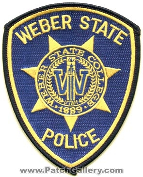 Weber State College Police Department (Utah)
Thanks to Alans-Stuff.com for this scan.
Keywords: dept.