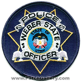 Weber State University Police Department Officer (Utah)
Thanks to Alans-Stuff.com for this scan.
Keywords: dept.