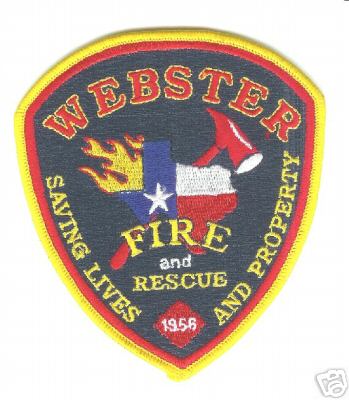 Webster Fire and Rescue
Thanks to Jack Bol for this scan.
Keywords: texas