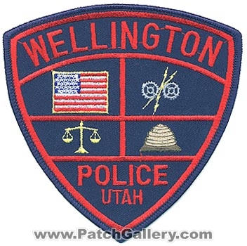 Wellington Police Department (Utah)
Thanks to Alans-Stuff.com for this scan.
Keywords: dept.