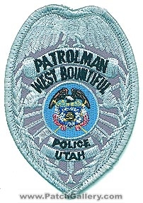 West Bountiful Police Department Patrolman (Utah)
Thanks to Alans-Stuff.com for this scan.
Keywords: dept.