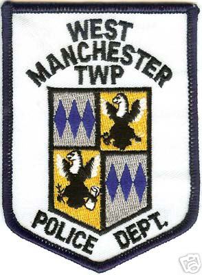 West Manchester Twp Police Dept
Thanks to Conch Creations for this scan.
Keywords: pennsylvania township department