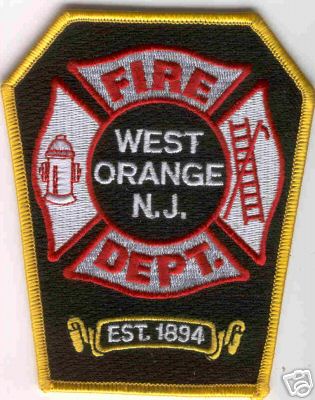 West Orange Fire Dept
Thanks to Brent Kimberland for this scan.
Keywords: new jersey department