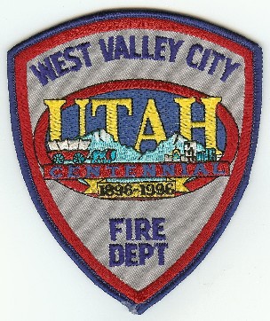West Valley City Fire Dept
Thanks to PaulsFirePatches.com for this scan.
Keywords: utah department