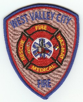 West Valley City Fire
Thanks to PaulsFirePatches.com for this scan.
Keywords: utah rescue hazmat mat medical