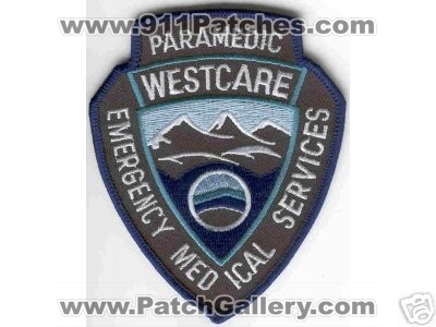 Westcare Emergency Medical Services Paramedic (Colorado)
Thanks to Brent Kimberland for this scan.
Keywords: ems