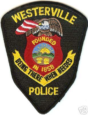 Westerville Police
Thanks to Conch Creations for this scan.
Keywords: ohio